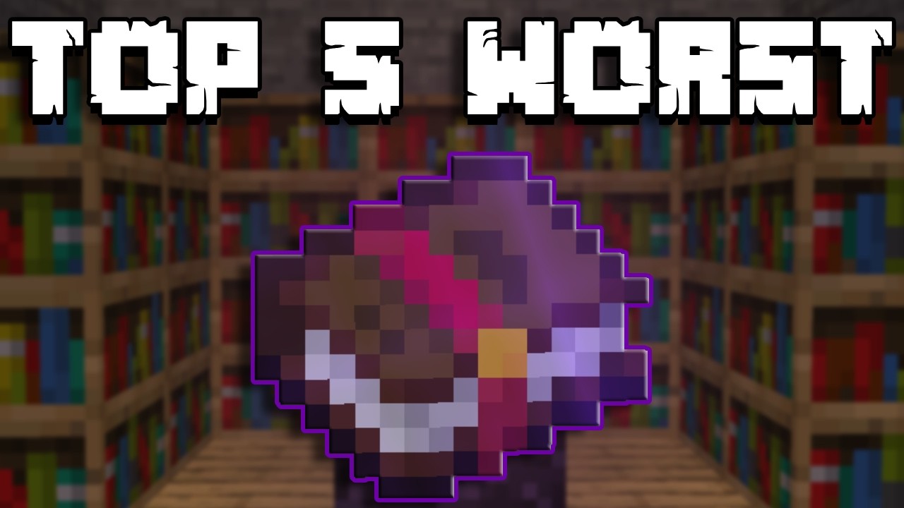5 Of The Worst Minecraft Enchants That You Are Still Using - YouTube