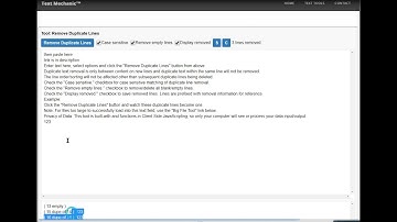 Remove Duplicate lines [Proxies/text]