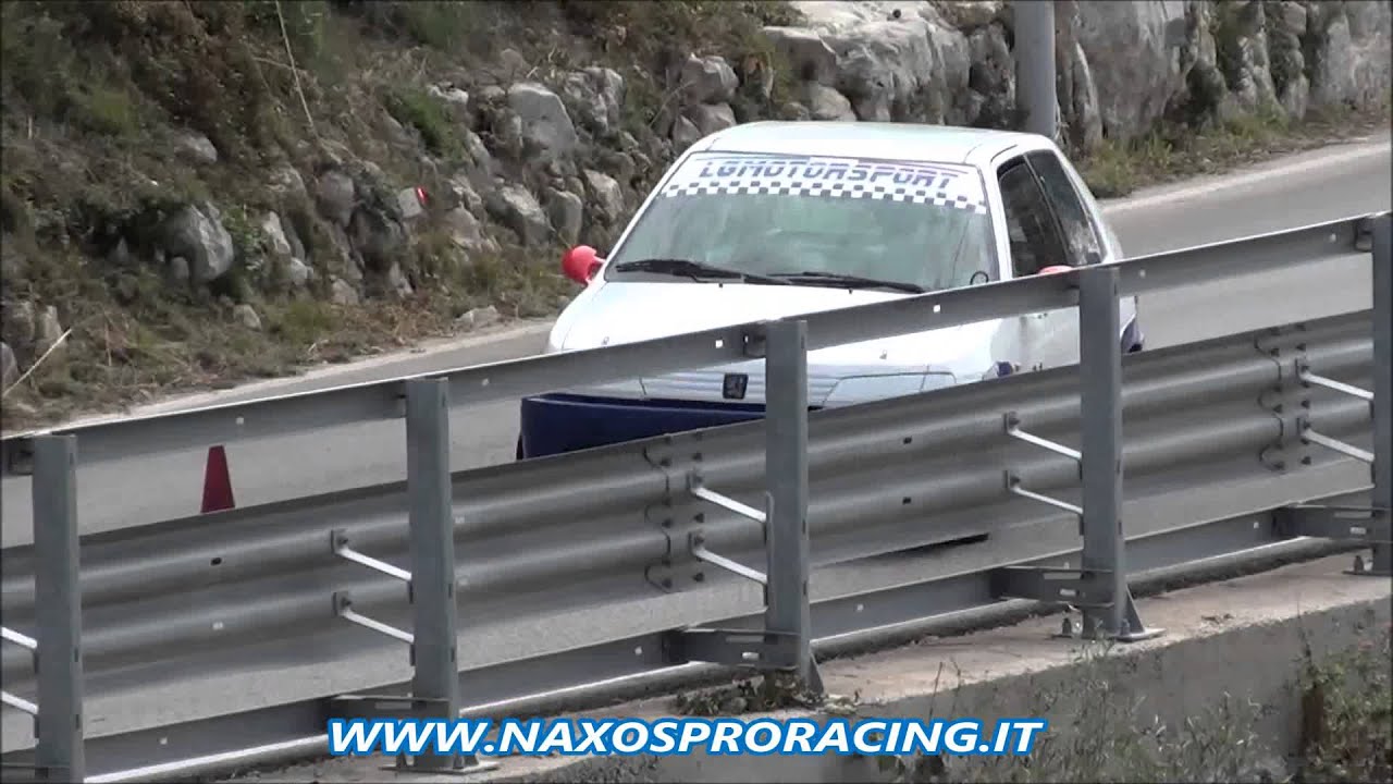 SLALOM AVOLA 2013 CRASH PUEGEOT 106 NAXOSPRORACING YouTube