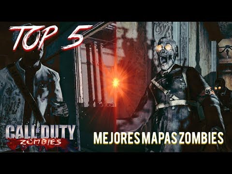 TOP 5 - MEJORES MAPAS ZOMBIES DE BLACK OPS 1