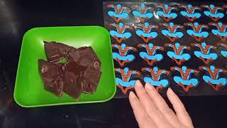 طريقة تسييح الشوكولاته بطريقتين ونعمل ورق ترانسفير