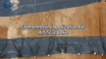 BPM GEOSYNTHETICS HDPE Geomembrane 1mm for Ponds
