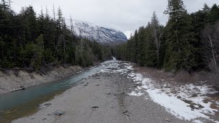 Spring Walking Going-to-the-Sun Road