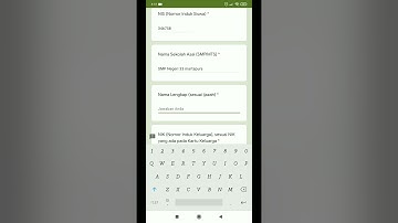 Panduan Pengisian Formulir PPDB