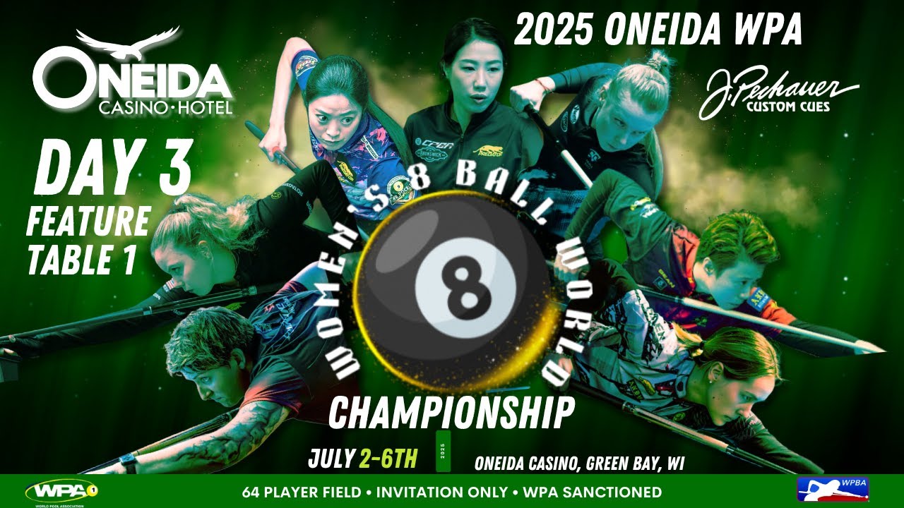 Pia Filler vs Seo Seoa  - 2025 ONEIDA WPA Women’s 8-Ball World Championship