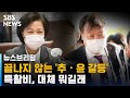 추미애 · 윤석열 갈등 확전되나…특활비, 대체 뭐길래 / SBS / 주영진의 뉴스브리핑