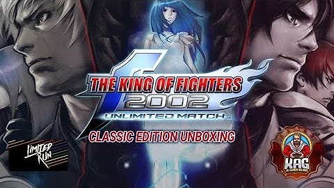 Limited Run The King Of Fighters 2002 Unlimited Match Classic Edition Unboxing