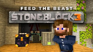 StoneBlock 3 EP9 Simple Mob Farm