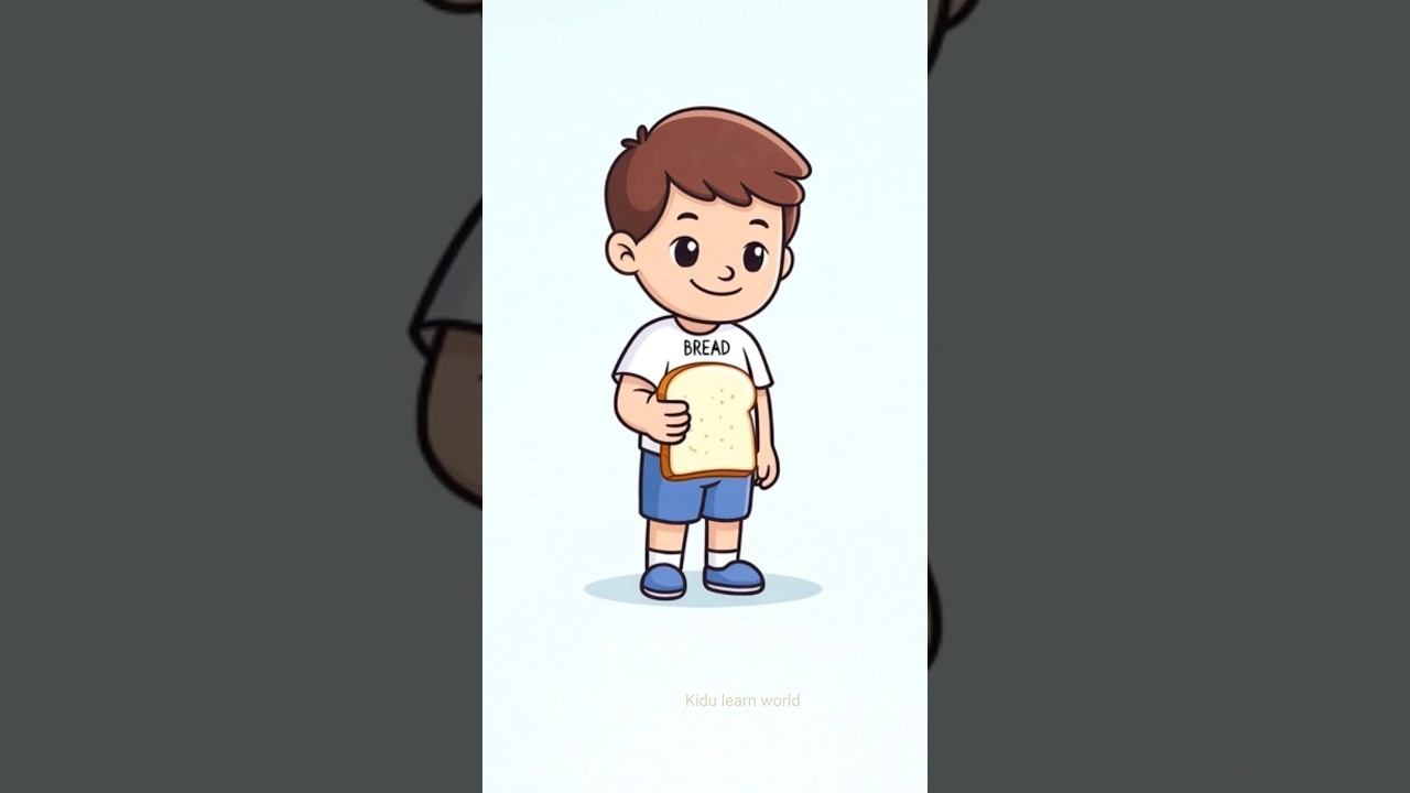 Toast | Easy Food Word Learning for Kids