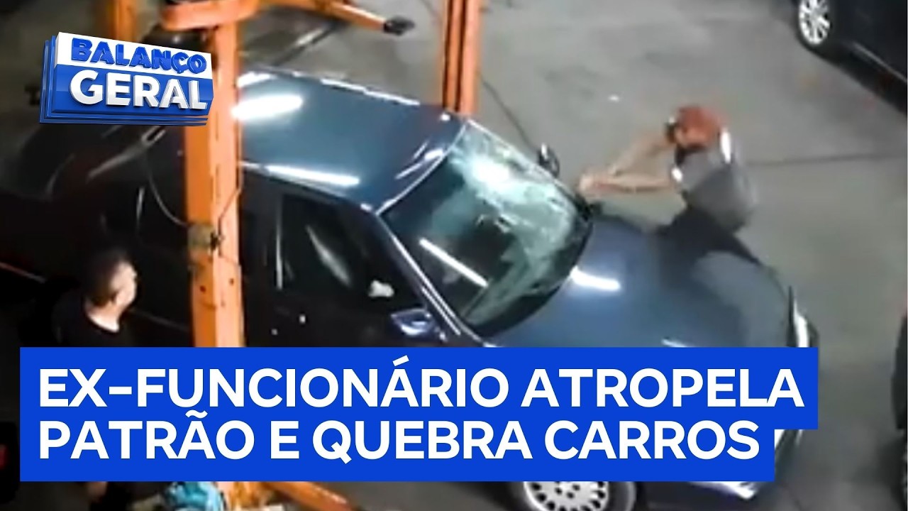 Patrão atropelado por ex-funcionário recebe alta após graves fraturas