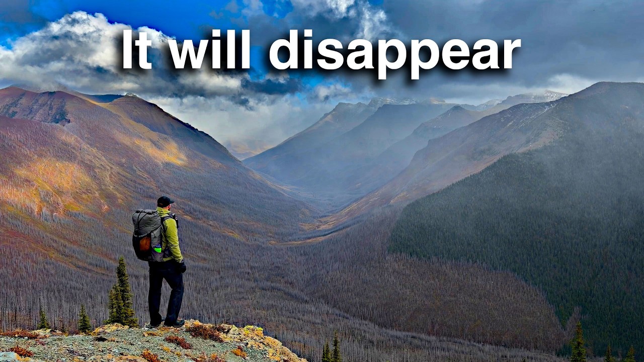 Время стирает эту древнюю пешеходную тропу через континентальный водораздел.