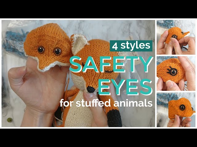 What Are Safety Eyes? Are They Safe? How Do You Use Them? - Bee Stitch'd