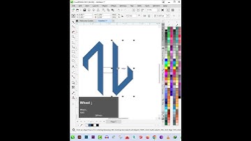 Zh Letter Logo Design In Coreldraw