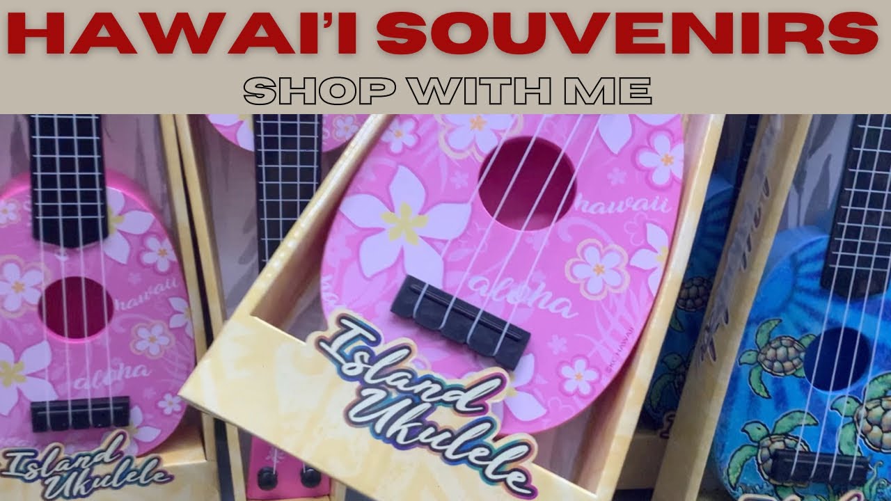 HAWAII SOUVENIRS SHOP WITH ME WHERE TO BUY SOUVENIRS IN HAWAII YouTube