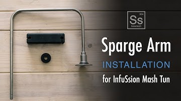 Sparge Arm Installation on InfuSsion Mash Tun