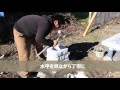 群馬の石屋です。　石のお宮　氏神様　お稲荷様の施工