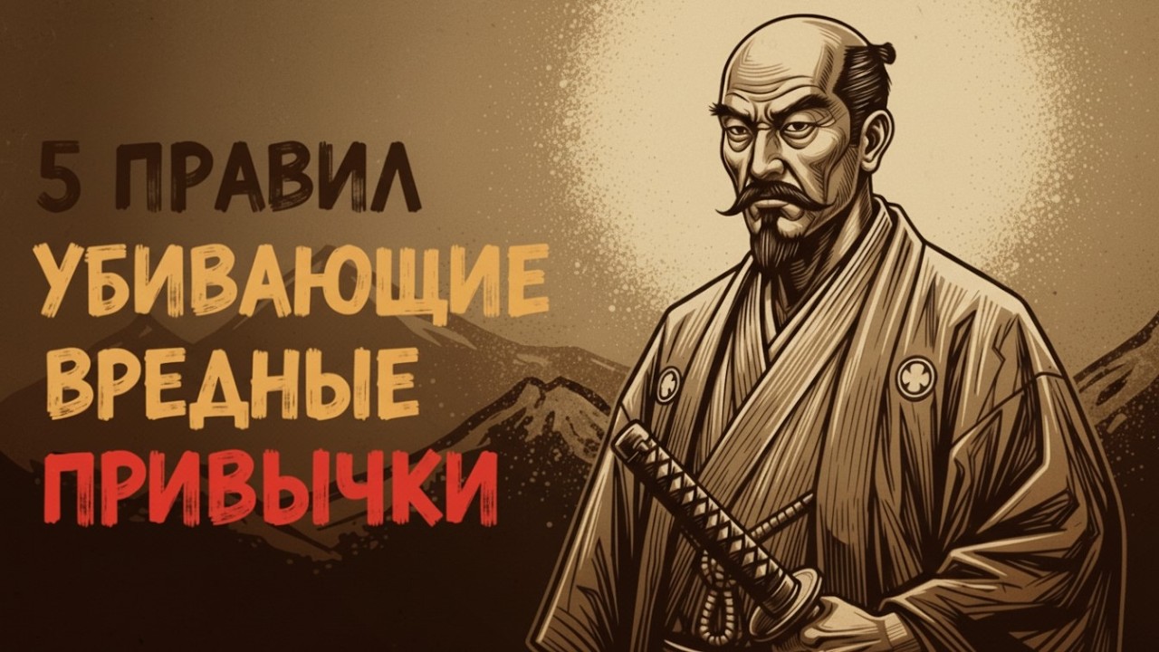 Эти 5 правил навсегда избавят тебя от вредных привычек | Японская система Го-сё-до