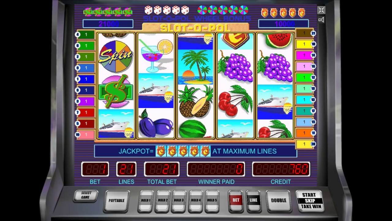 Как играть в игровой автомат Slot o Pol. Обучающее видео.