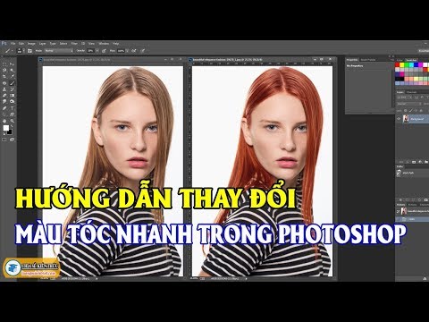 Hướng Dẫn Thay Đổi Màu Tóc Nhanh Trong Photoshop 🔴 Photoshop Tutorial | Lương Minh Triết