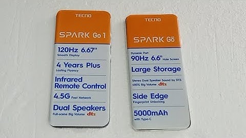 Tecno spark Go 1 vs Tecno spark Go 2024 : Speed test