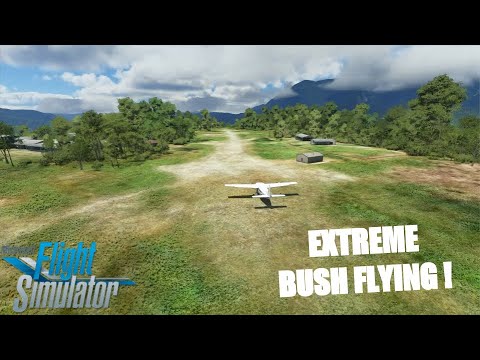 Extreme Bush Flying in Papua Indonesia - Microsoft Flight Simulator ...