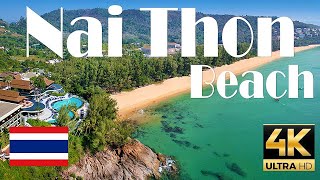 ⛱️Nai Thon Beach & Pullman Resort 4K |  Phuket | Thailand | 🚤⛱🏝 Drone⛱️