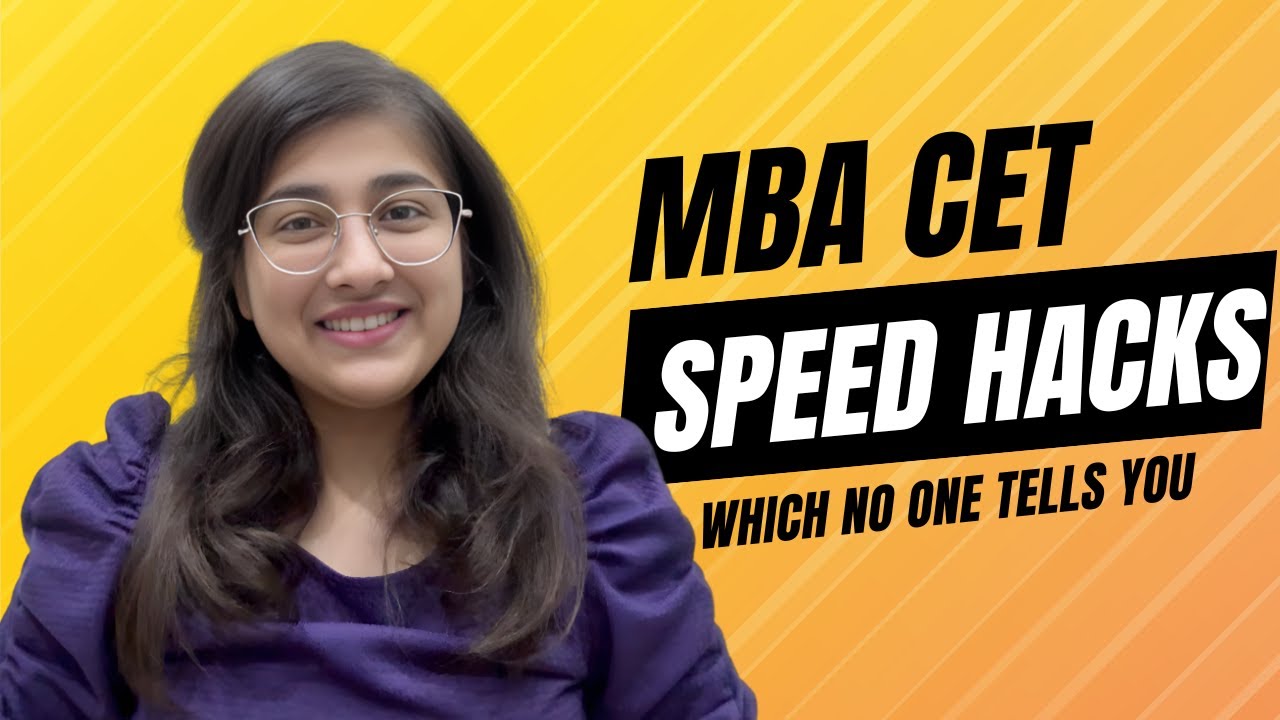 How to improve your speed in MBA CET 2026 | Daily Routine | MBA CET 2026