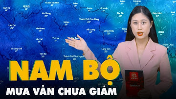 Dự báo thời tiết 16-9: Nam Bộ mưa vẫn chưa giảm, có nơi trên 70mm/đợt