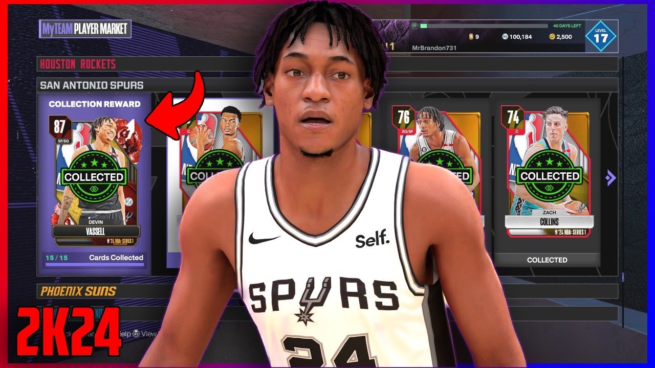DEVIN VASSELL GAMEPLAY IS HE WORTH LOCKING IN?! (NBA 2K24 MYTEAM) - YouTube