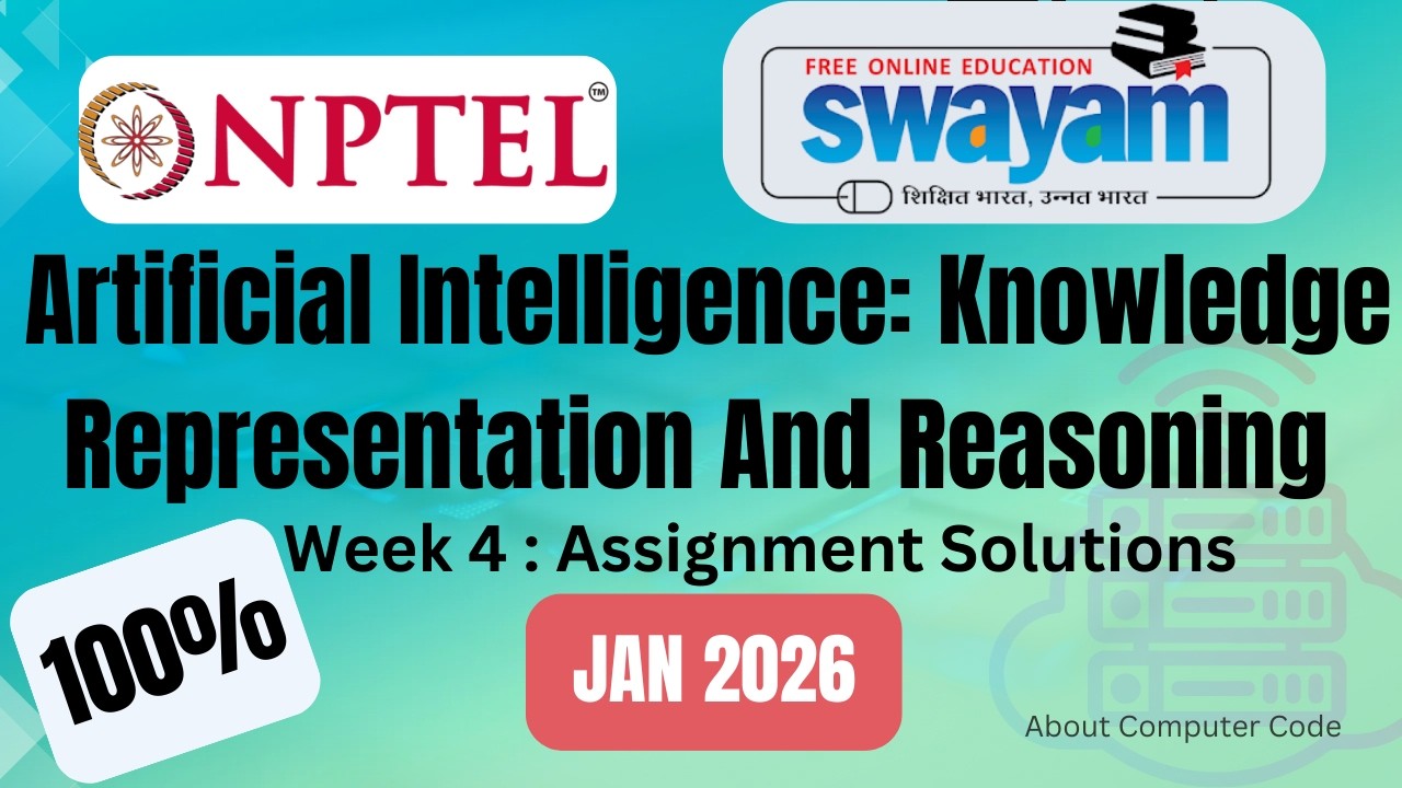 Artificial intelligence : knowledge representation and reasoning week 4 ...