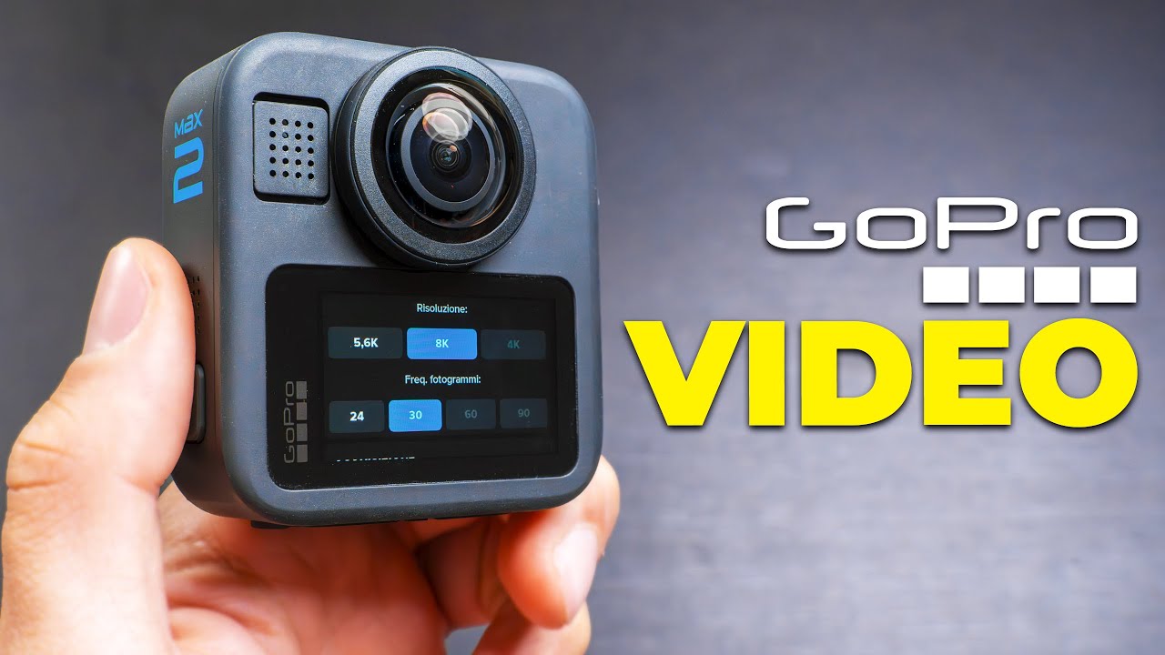 Come Usare la GoPro Max 2: Modalità Video, Foto e Temporizzato