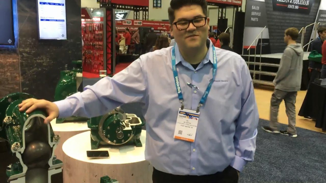 Franklin Electric demo at WWETT 2019