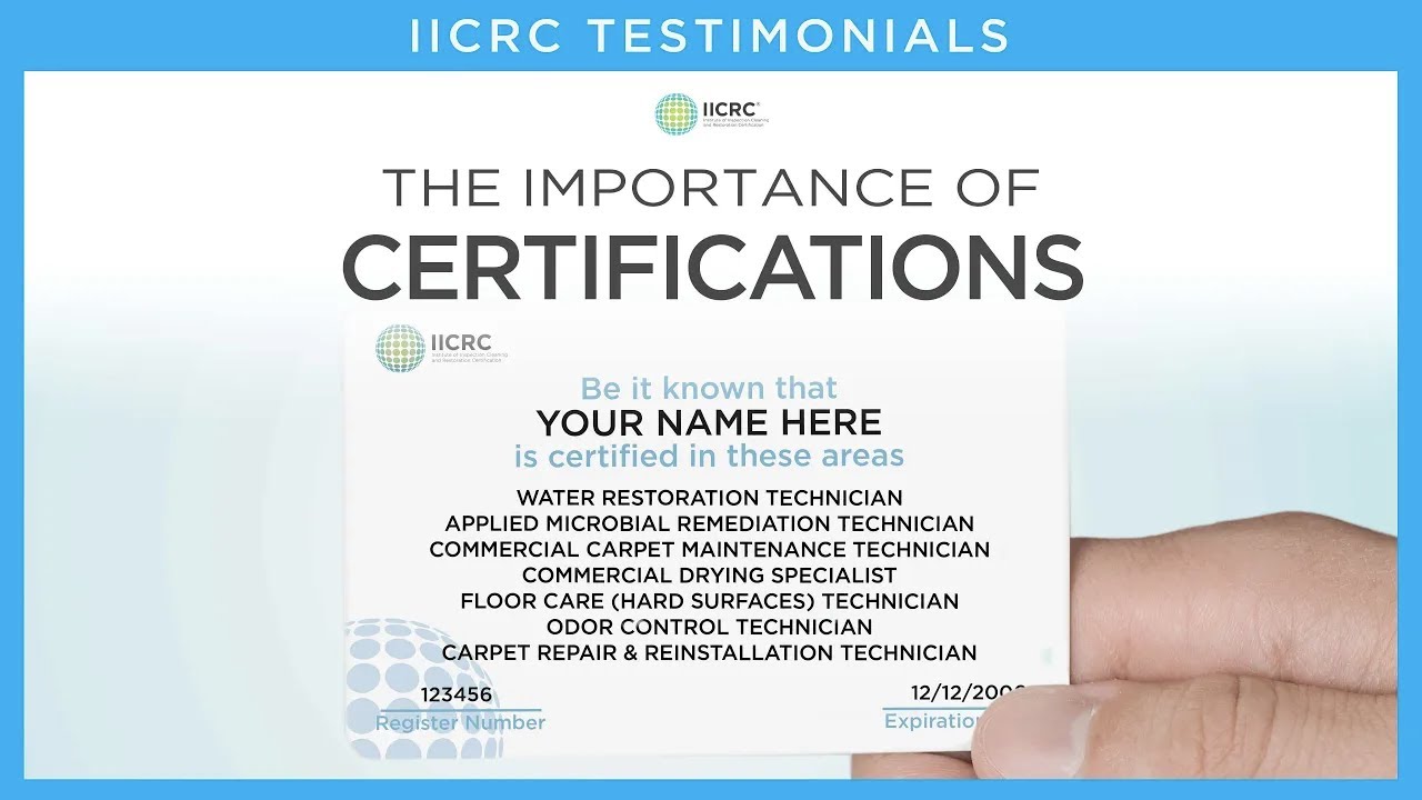 IICRC Master Tracks 