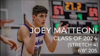 Joey Matteoni, Class of 2024: Basketball Recruitment Reel 2022