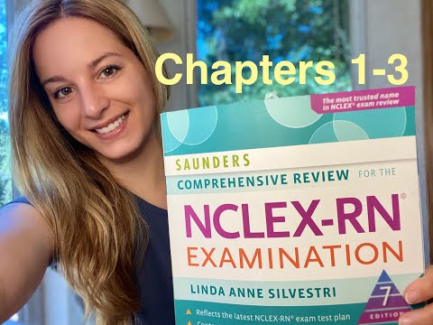 Ch. 1-3 - NCLEX MADE EASY - Intro Chapters - Saunders Book - How to prepare for exam