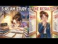 She Studied From 5:45AM Before Her Exam And Passed 📚 | Morning Study Routine & Results Day
