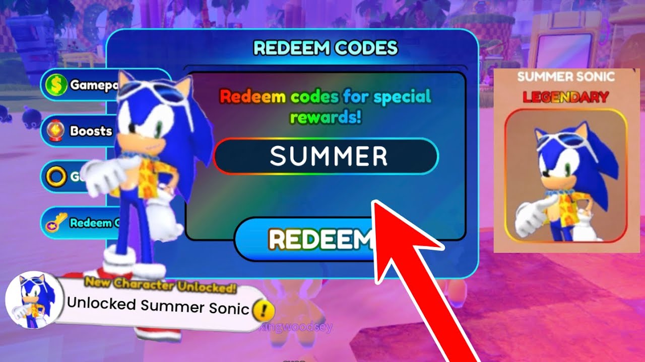 ALL *NEW* 50K CODES IN SONIC SPEED SIMULATOR!! (New Skin!?) 