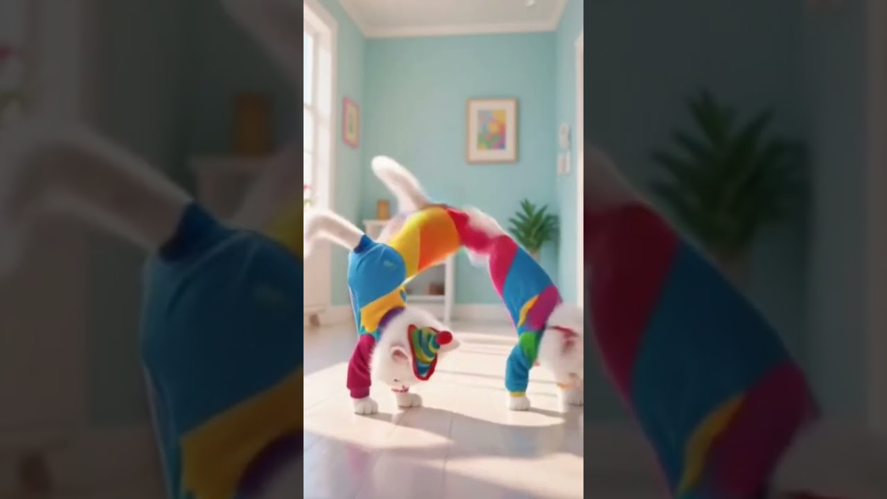 Kucing Break Dance Cinta Merah Jambu #cat #catdance #kucing #kucingimut #kucinglucu #fyp #fypシ゚viral