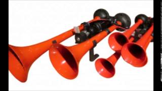 HD450C ALTI BORULU ULTRA YANKILI DADAN HAVALI  KORNA ( SIX TRUMPETS ULTRA ECHO HORN)