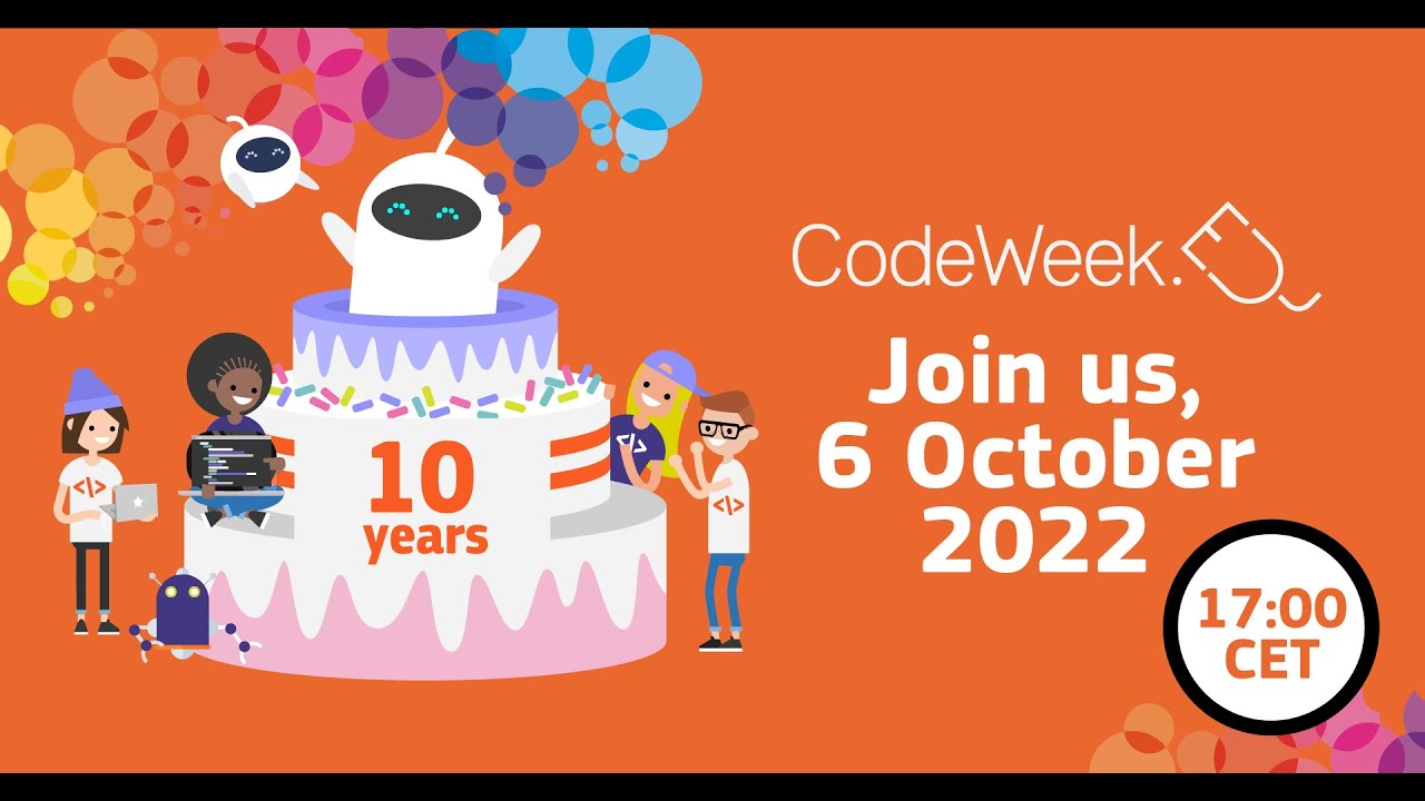 CODE WEEK Launch 2022 YouTube
