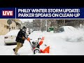 Philly winter storm clean-up: Mayor Parker provides update