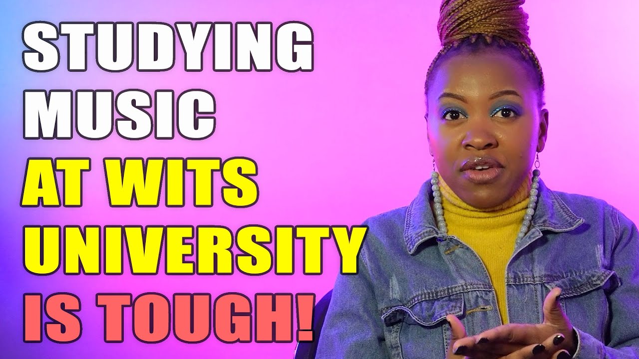 Studying at WITS UNIVERSITY is tough/B. Music degree explained by student.