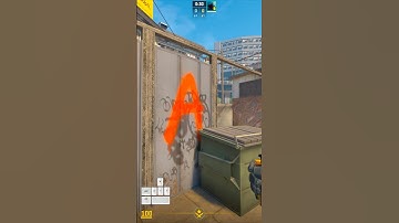 CS2 OVERPASS MONSTER SMOKE – CT LINEUP  #counterstrike2 #cs2