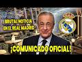 ¡SE ACABA DE CONFIRMAR! | ¡BRUTAL NOTICIA PARA EL REAL MADRID!