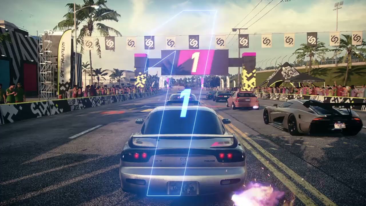 RX7 VS COCKY REGERA ONLINE NFS HEAT