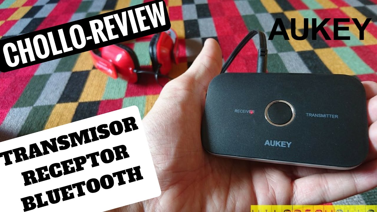 ✔️¿CÓMO FUNCIONA un Emisor / receptor BLUETOOTH? yo te lo explico todo,  Aukey BR-C11 