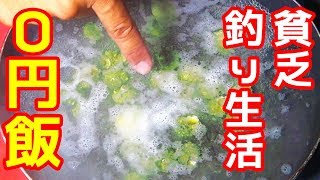 貧乏人のひもじすぎる食事…！1,000円釣り生活！【後編】