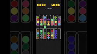 Ball sort puzzle level 407