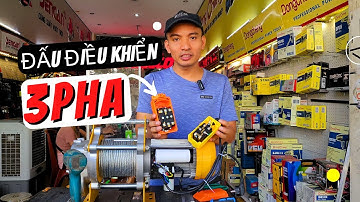 Cách Đấu Điều Khiển Tời Điện Xây Dựng PA, Cho Điều Khiển 3Pha | NAM THỢ MÁY
