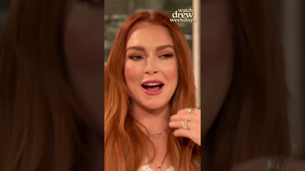 Lindsay Lohan Reacts To Son Watching Parent Trap For First Time The Drew Barrymore Show